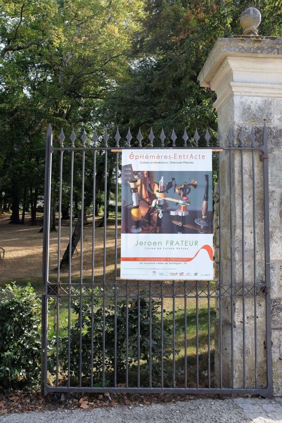 Château de Monbazillac France 2016 Solo Expo Éphémères Entracte