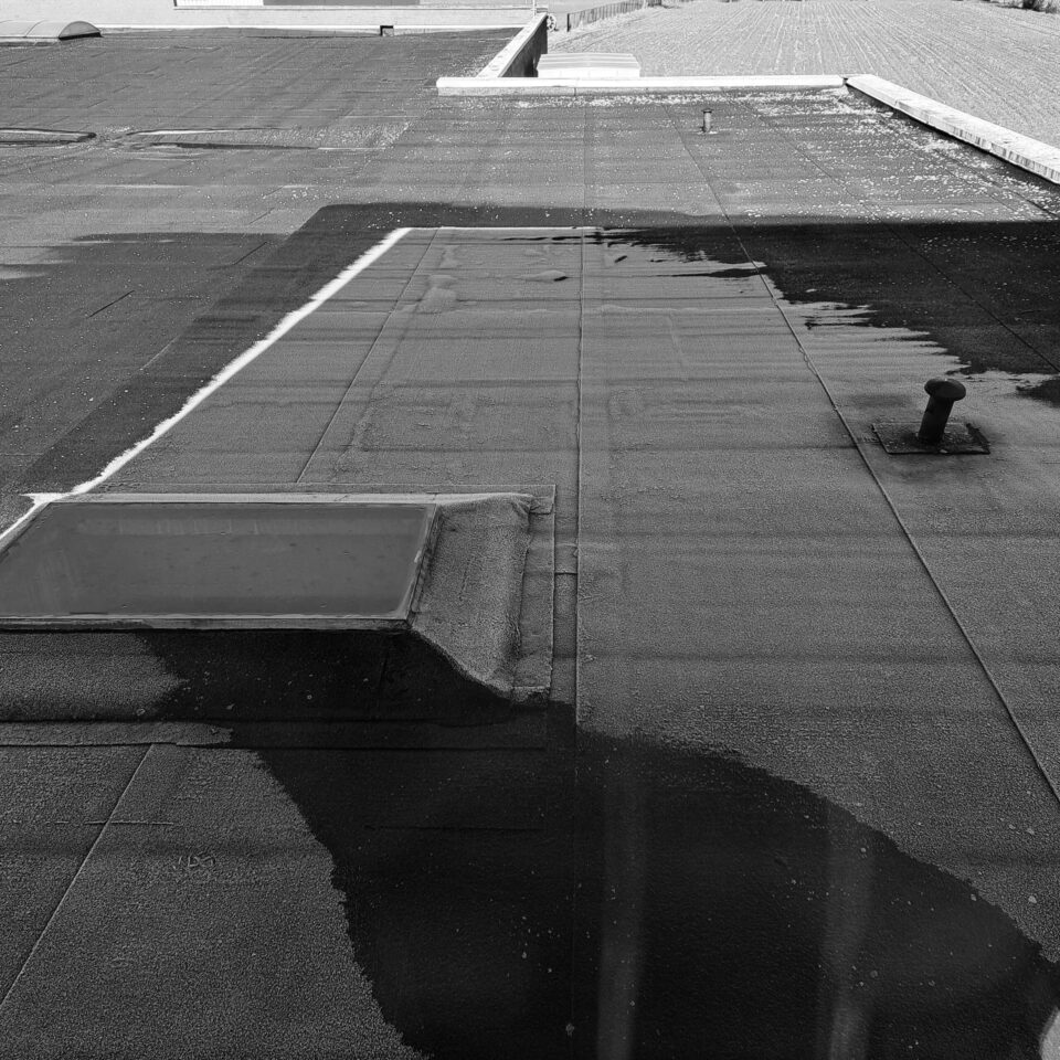 Interludium Roof of the Studio in wintertime