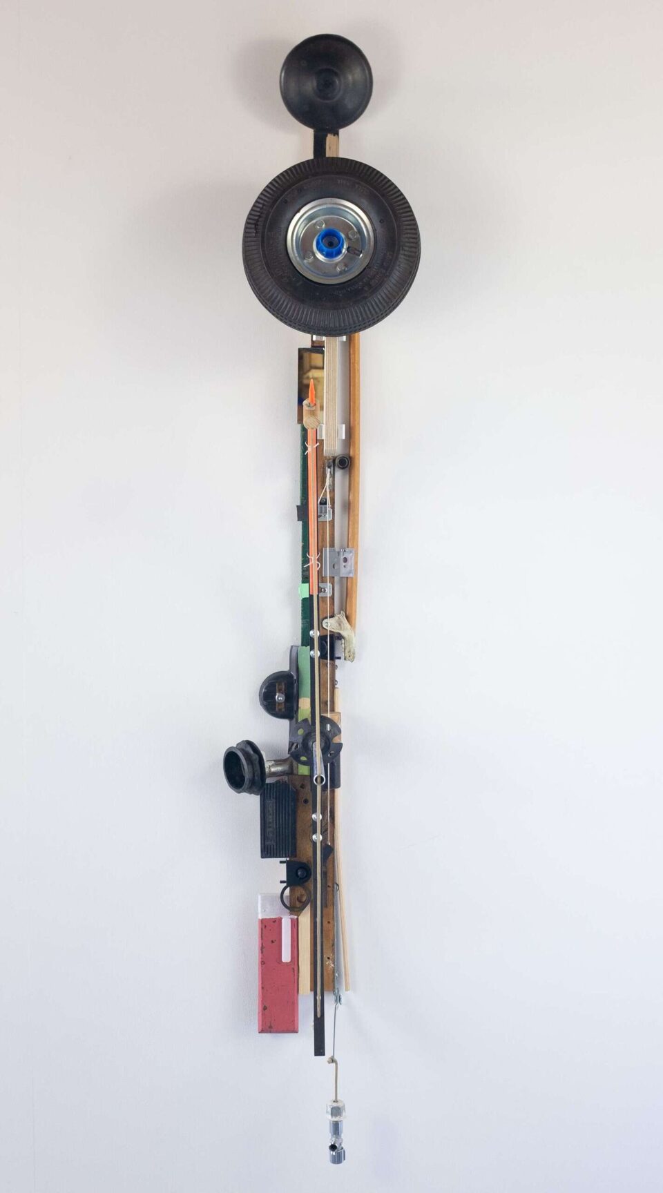 Supervised by a Wheel 2023 175x30x42 cm