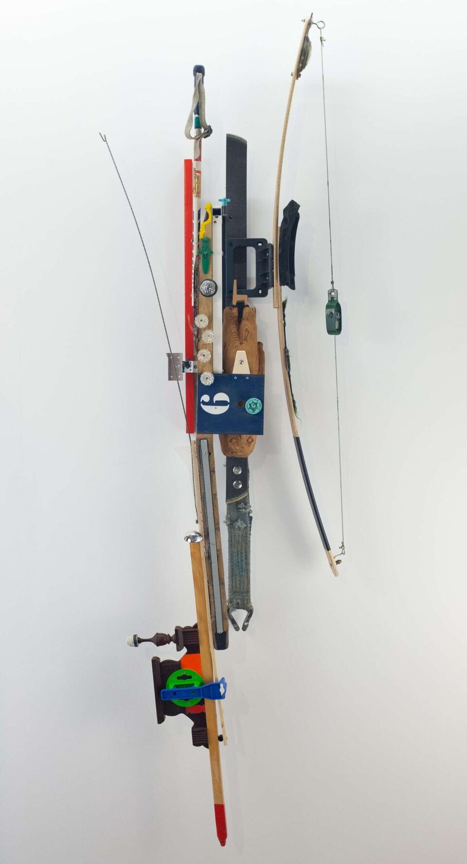 Voodooman lives at number 6 2023 182X48x17 cm