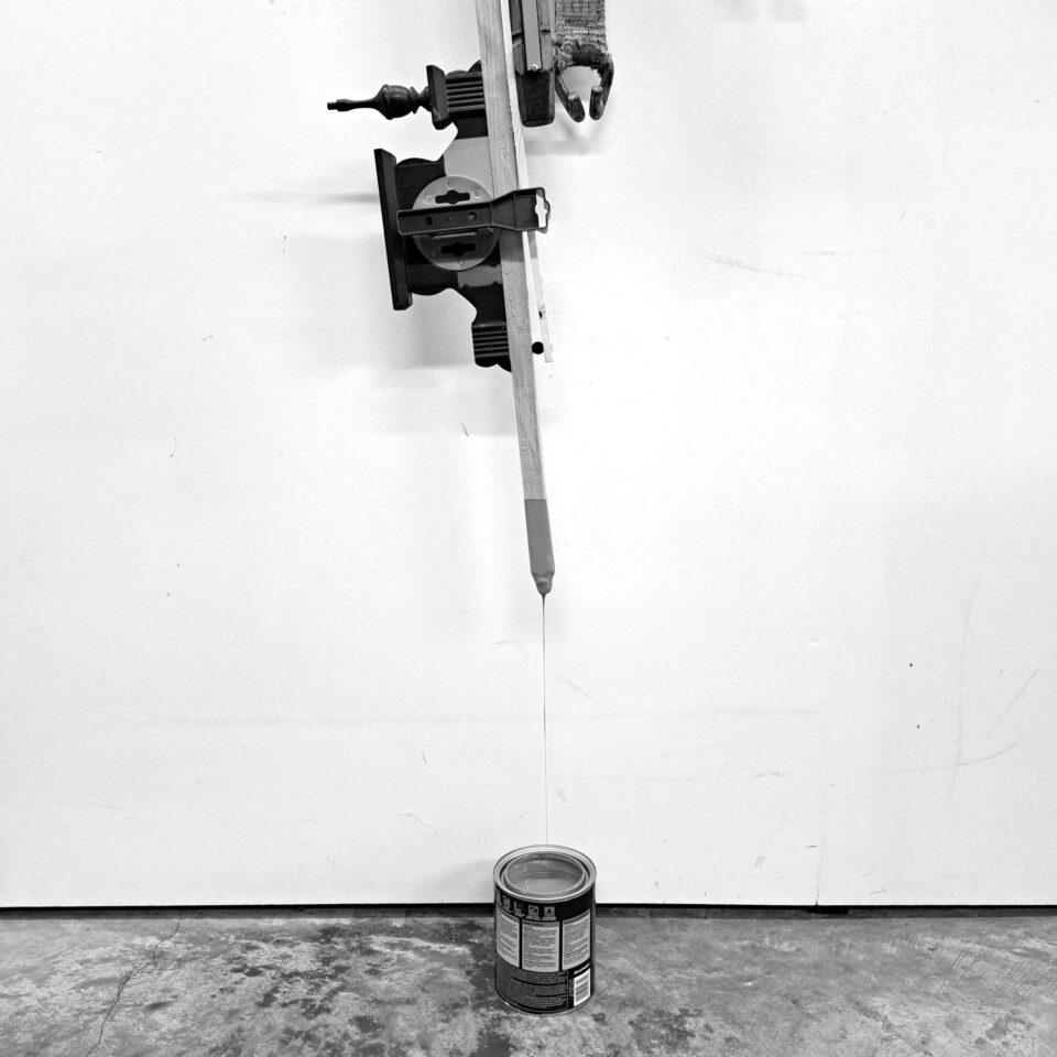work in progress 2023 Een Voodooman op nr 6 182X48x17 cm 2023